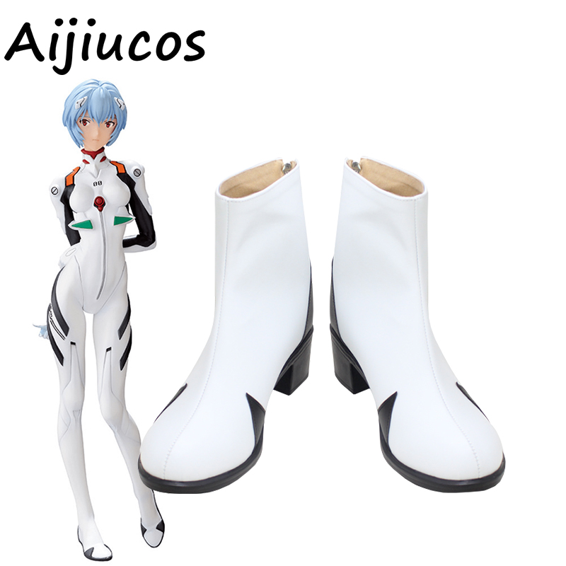 Women'S Shoes Rei - Anime EVA Ayanami Rei Cosplay Stiefel
