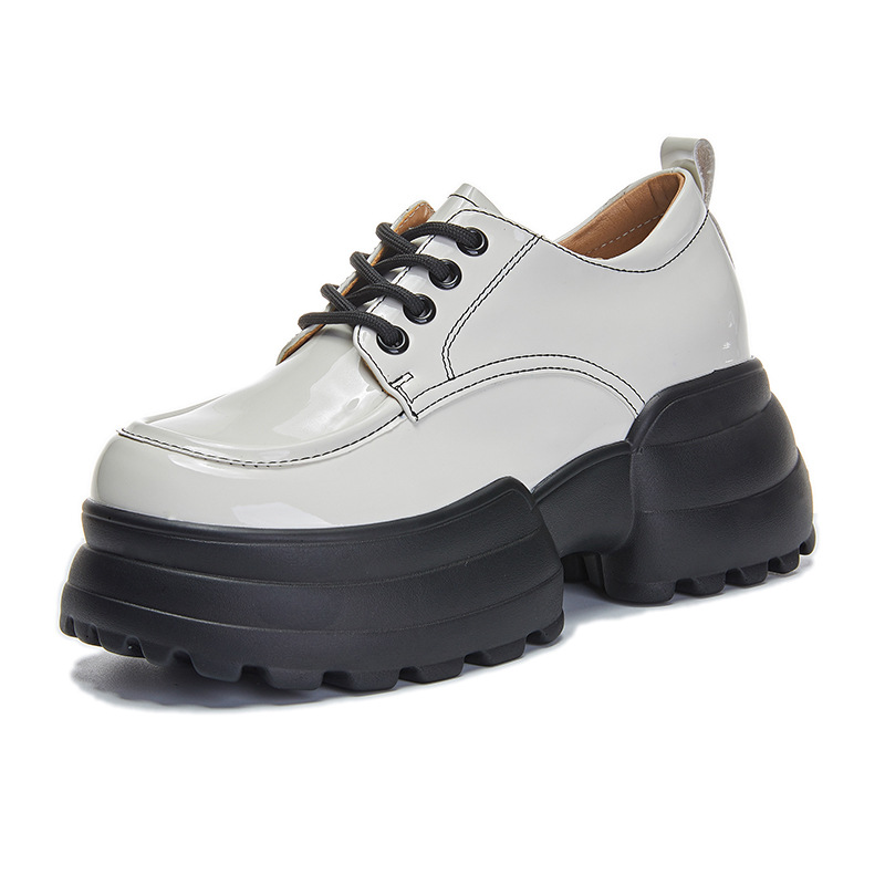 Women Shoes Japanese Brand - 8 cm Synthetische Patent Leder Hohe