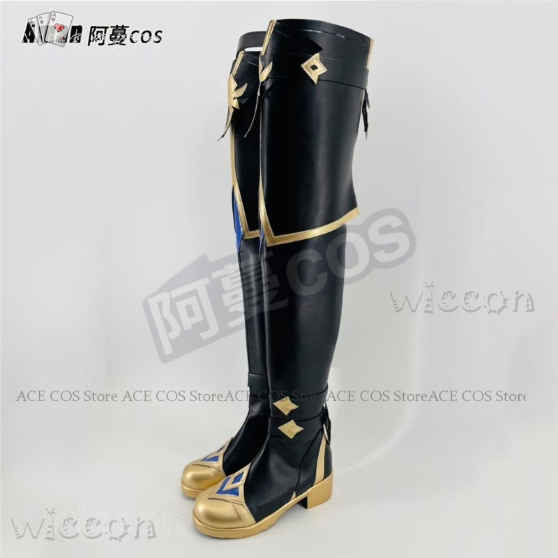 Knee High Boots Women - Genshin Impact Lohen High Knee Boots