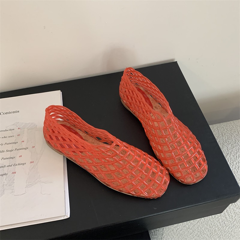 Jelly Sandal Women - 2025, neue flache Sandalen für Damen