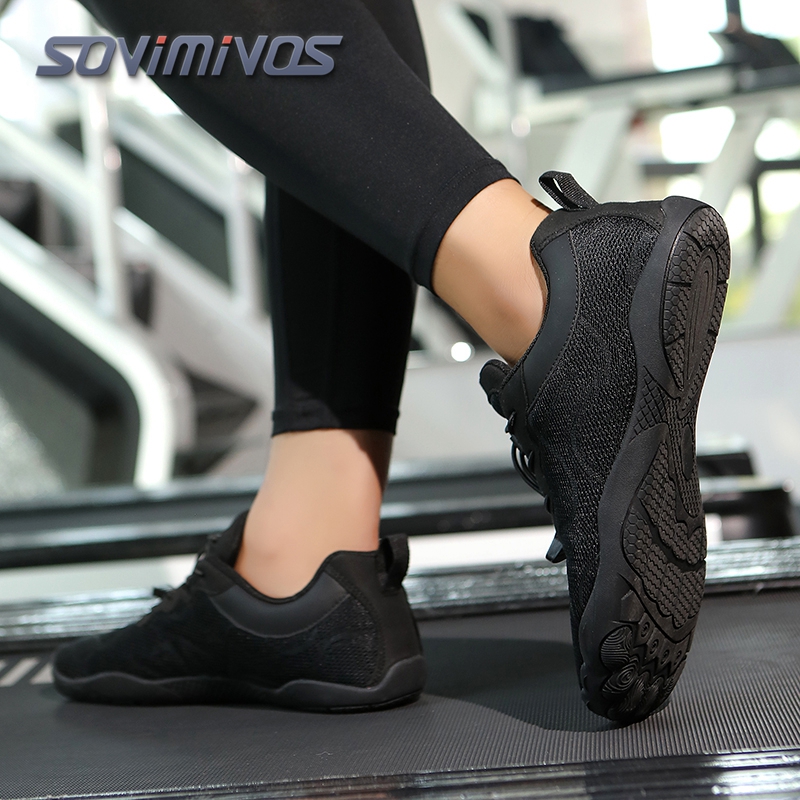 Women'S Shoes Zero Drop - Damen- und Herren-Barfußschuhe Minimalistische Trail-Runner Breiter