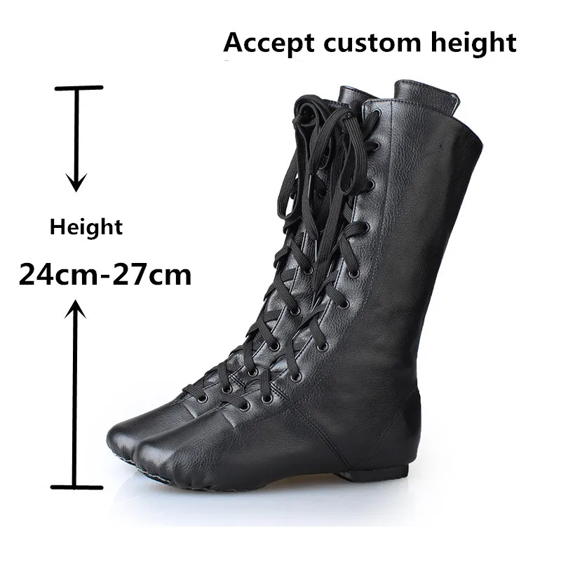 Women'S Xc Shoes - PU Leder Jazz Stiefel Männlich Weiblich