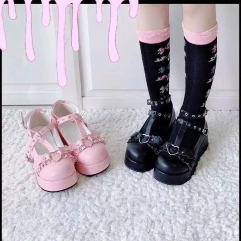 Women Shoes Japanese Brand - Neue Marke Mädchen Plattform Keile mit