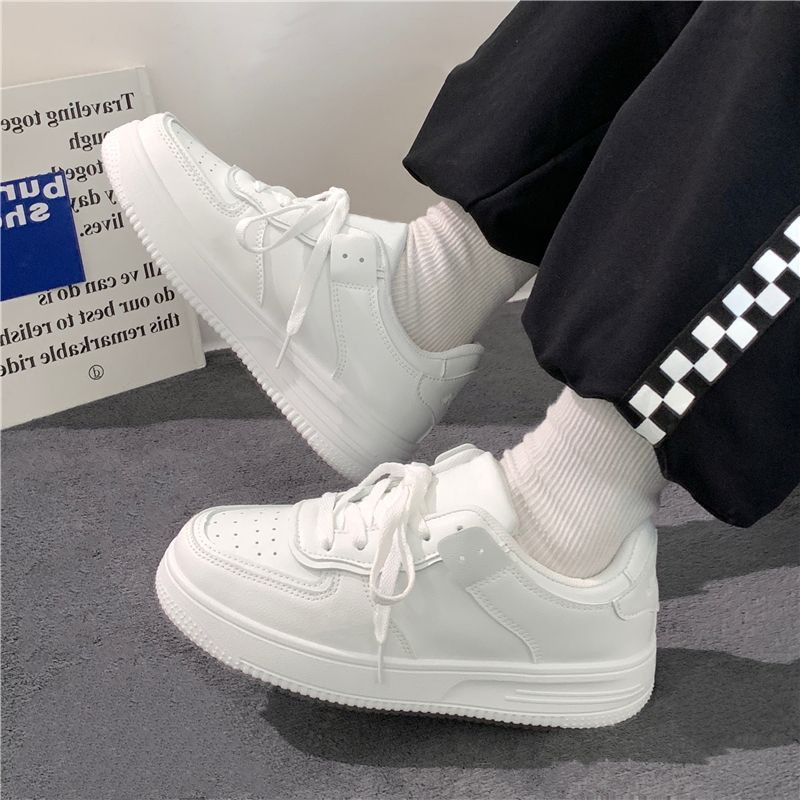 Women Shoes Zoom - Weiße Freizeitschuhe für Damen, Frühling und