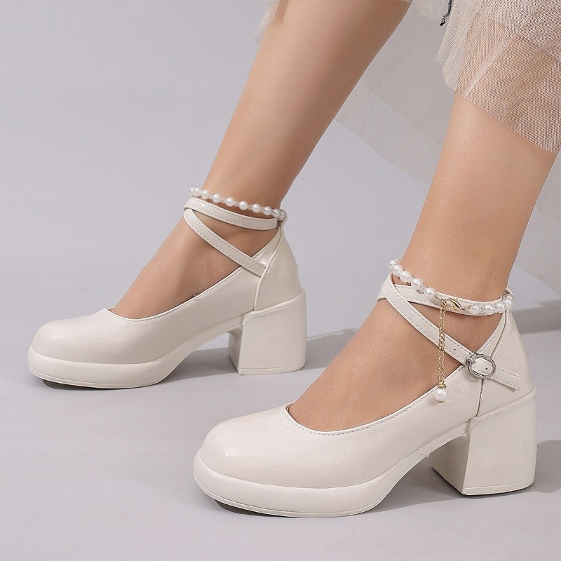 Women'S Shoes Round Toe - Neue Frauen Pumpt Schuhe Mode Cross