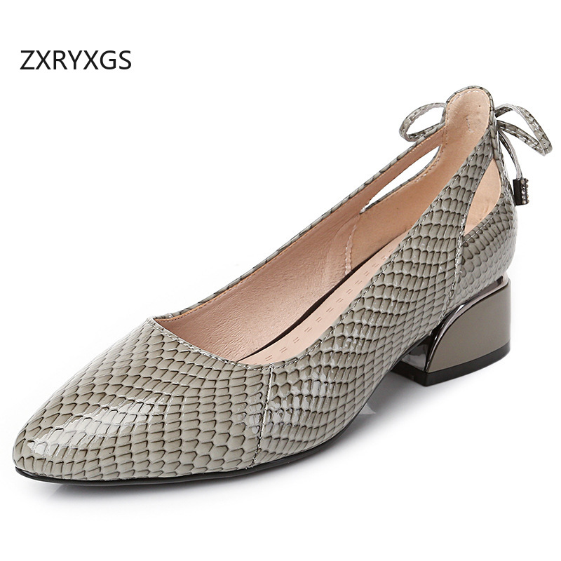 Women Shoes Size 4 In Cm - ZXRYXGS 2025, Neue Herbst Top Rindsleder