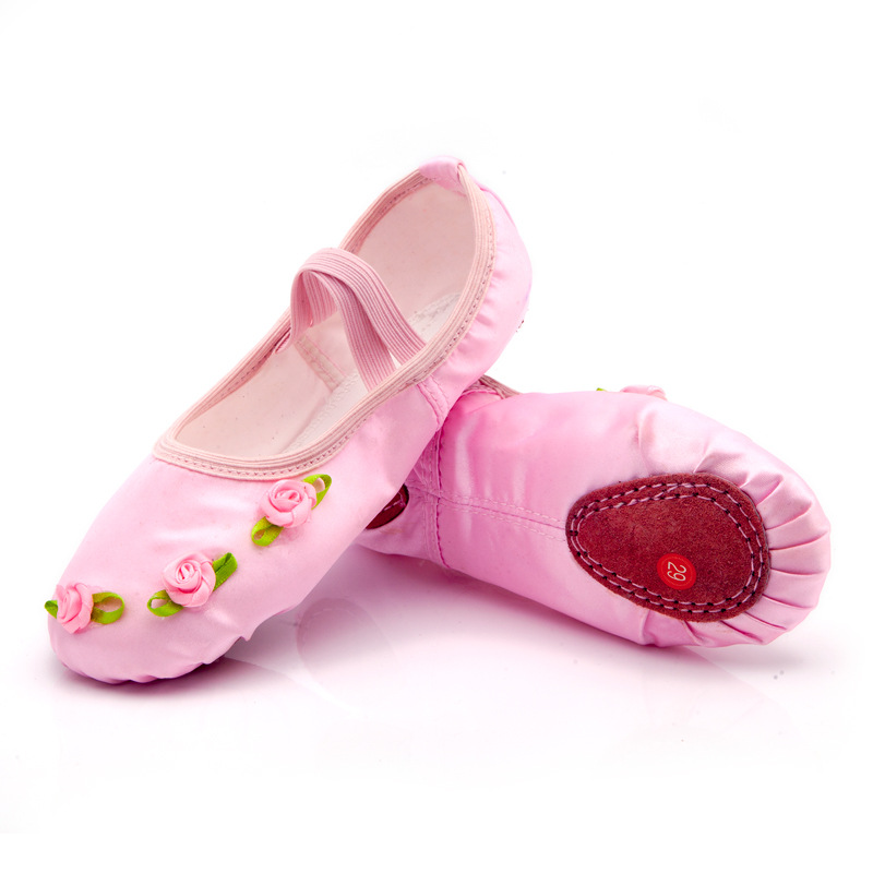 Women'S Xc Shoes - Designer Mädchen Satin Übungsschuhe Weiche Sohle