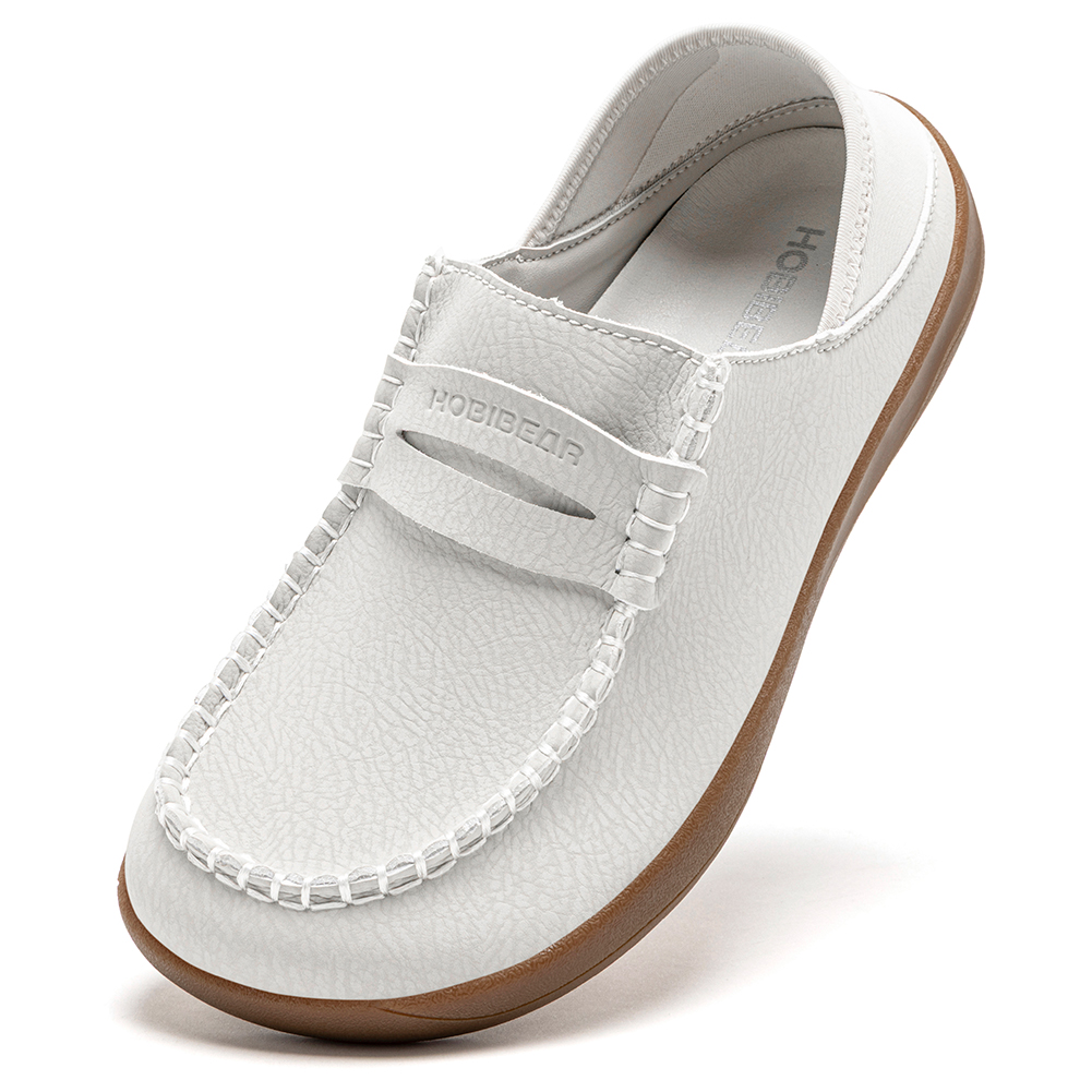 Women'S Shoes Wide Width - HOBIBEAR Barfuß-Loafer für Damen, breite Passform,