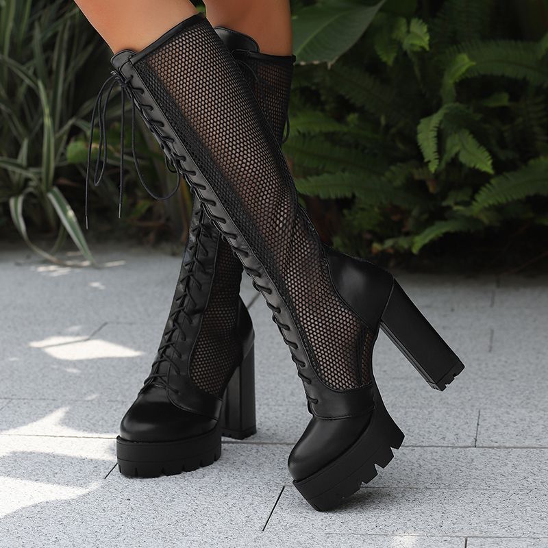 Knee High Boots Women - ORCHA LISA Sexy kniehohe Stiefel für