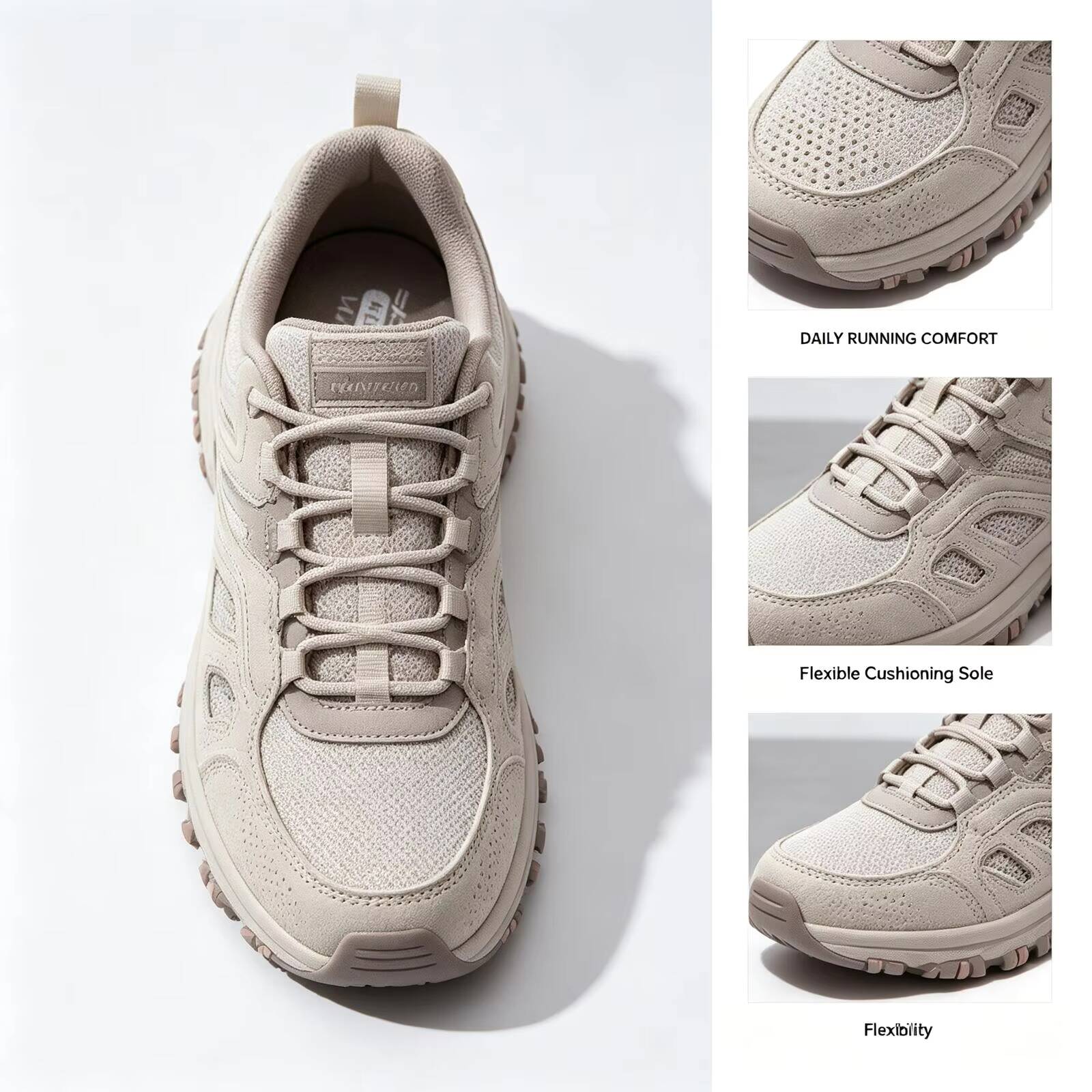 Women Shoes Zoom - SKECHERS Neue Damen-Laufschuhe, atmungsaktives Obermaterial, rutschfeste
