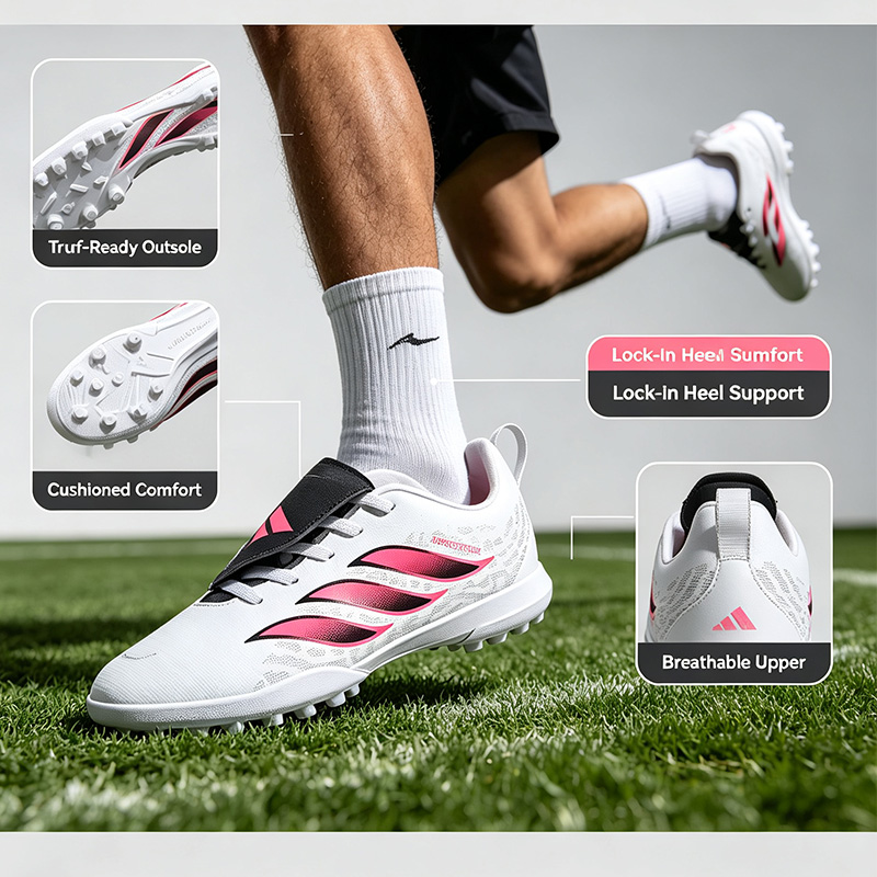 Women Shoes Zoom - Adidas Damen Turf-Trainingsschuhe Leichte Atmungsaktive Athletische