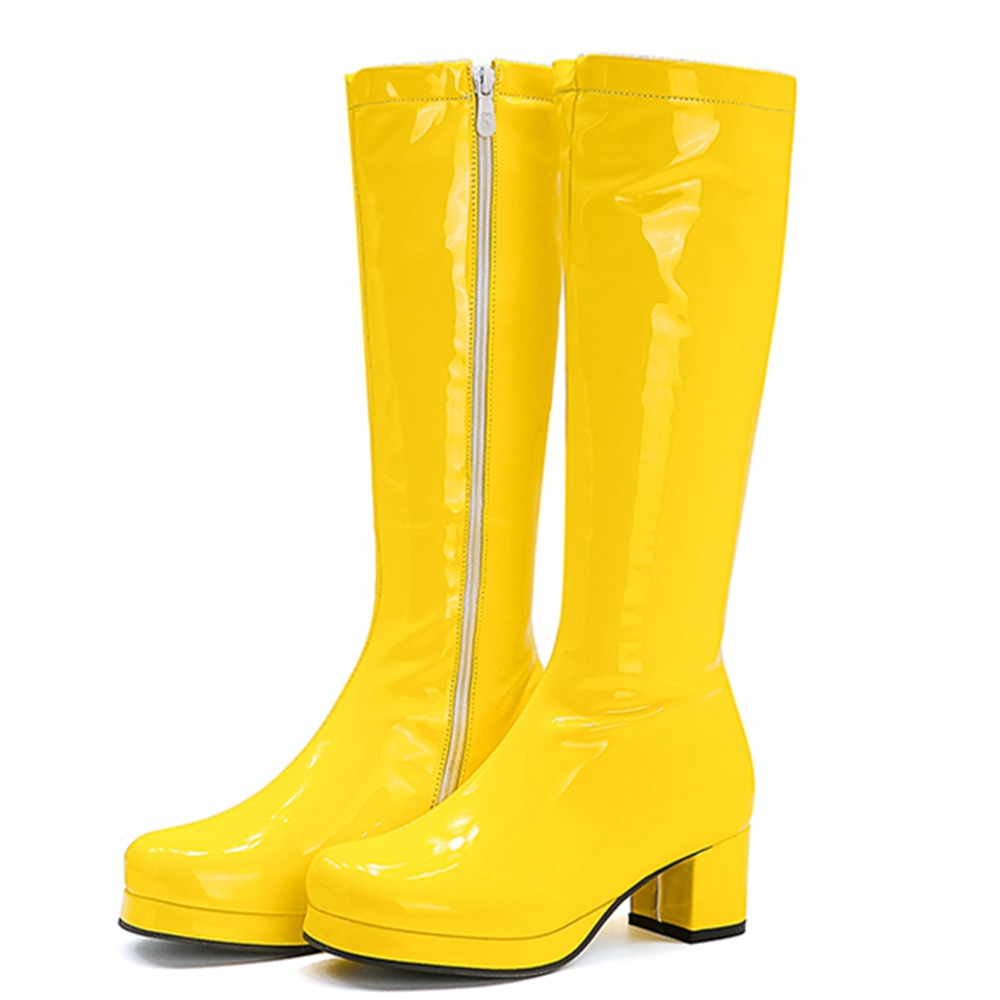 Knee High Boots Women - REAVE CAT Herbst Süße kniehohe Stiefel