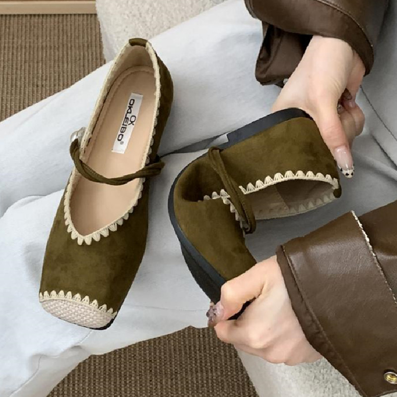 Retro-Spleiß-Design, bequeme W – Women Shoes Japanese Brand Bewertung und Preis