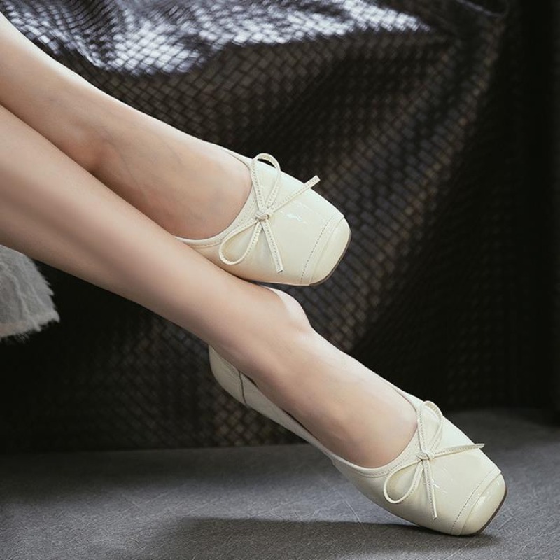 Echtes Leder, runde Zehenparti – Women Shoes Japanese Brand Bewertung und Preis