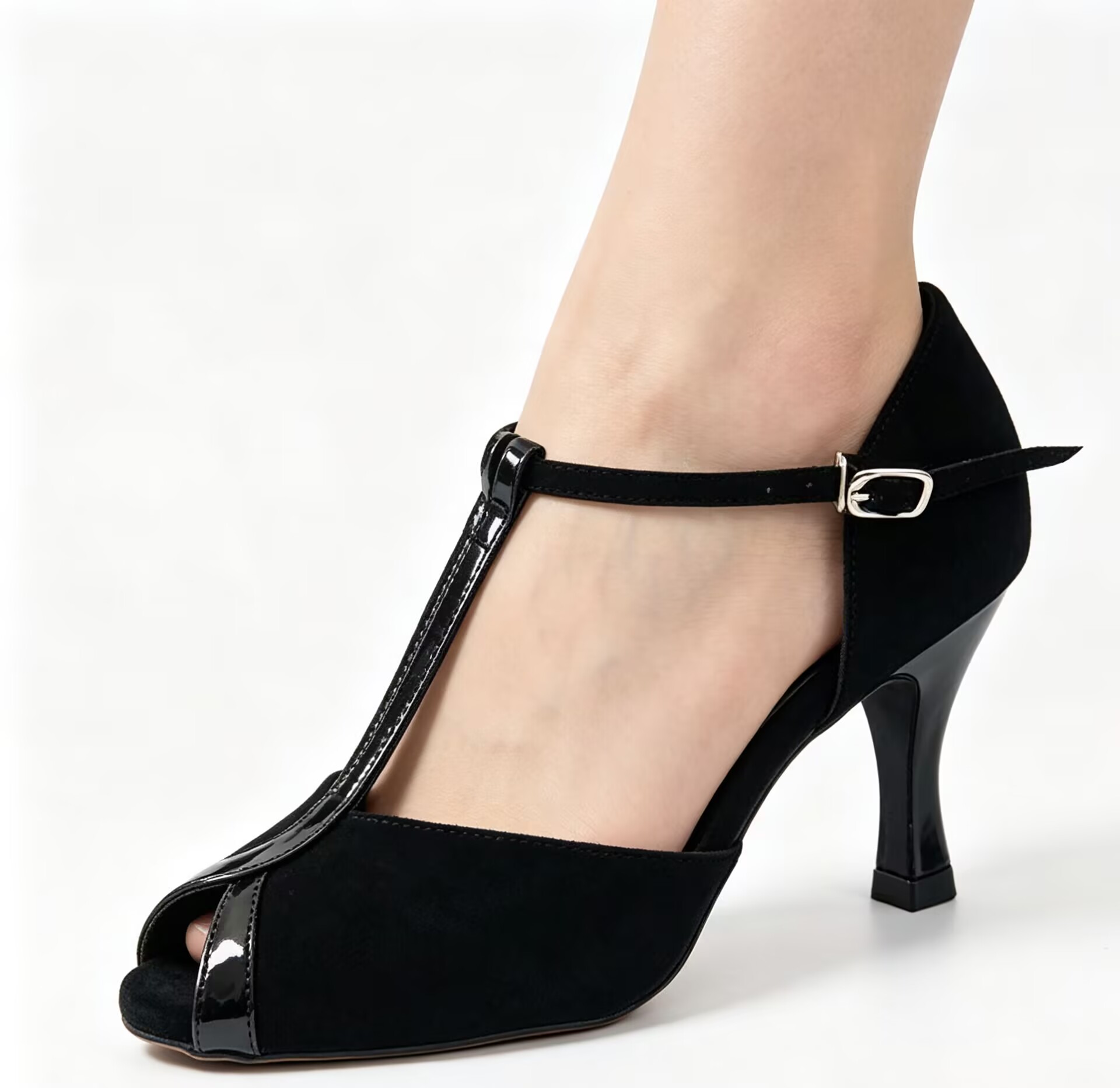 Evkoodance Schwarze oder Hellb – Women Shoes Size 4 In Cm Bewertung und Preis