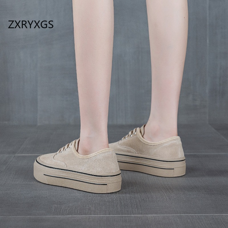 ZXRYXGS Neue Herbst-Schnürschu – Women Shoes Size 4 In Cm Bewertung und Preis