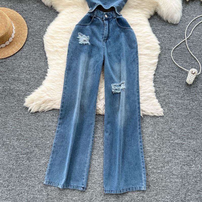 Denim-Jumpsuits für Damen, Ein – Women'S Shoes Wide Width Bewertung und Preis