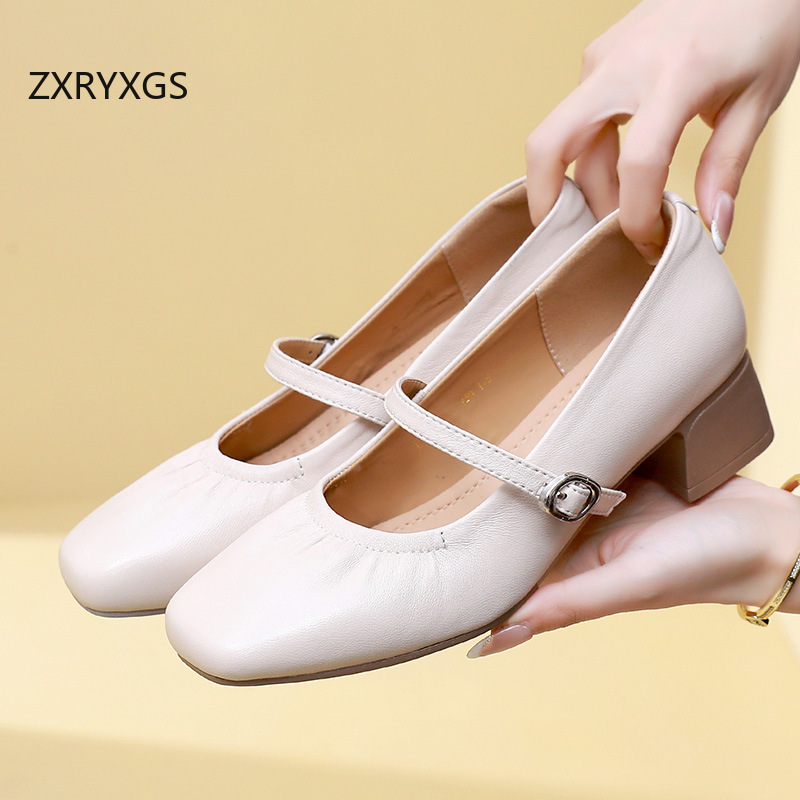 ZXRYXGS Premium-Schaffell-Schu – Women Shoes Size 4 In Cm Bewertung und Preis