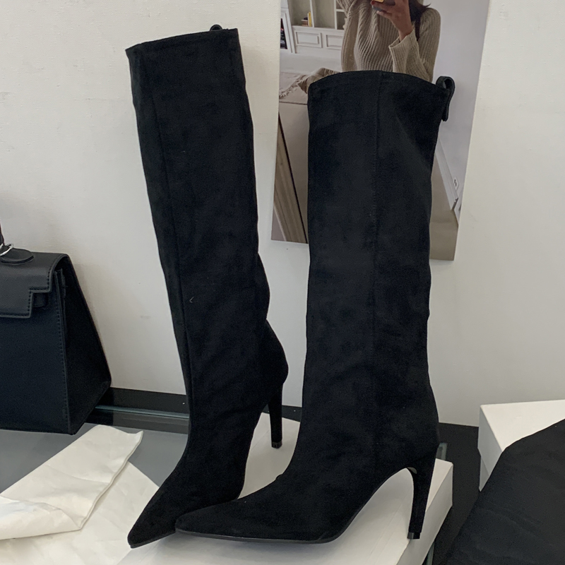 Straße Punk Winter Vintage Spi – Knee High Boots Women Bewertung und Preis