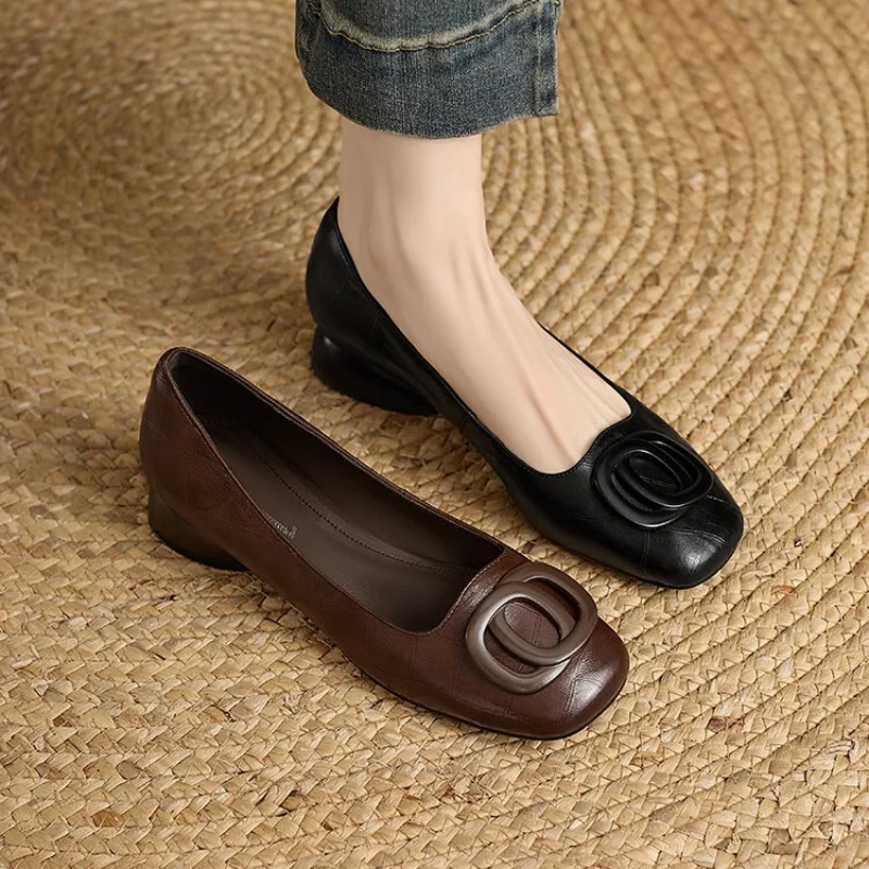 Französischer Stil Damenschuhe – Women'S Shoes Round Toe Bewertung und Preis