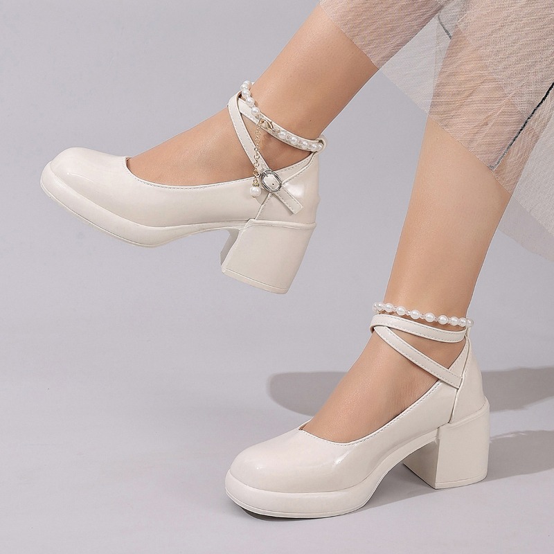 Neue Frauen Pumpt Schuhe Mode  – Women'S Shoes Round Toe Bewertung und Preis