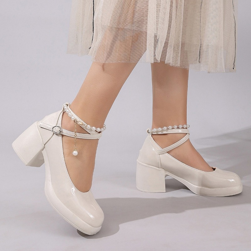 Neue Frauen Pumpt Schuhe Mode  – Women'S Shoes Round Toe Bewertung und Preis