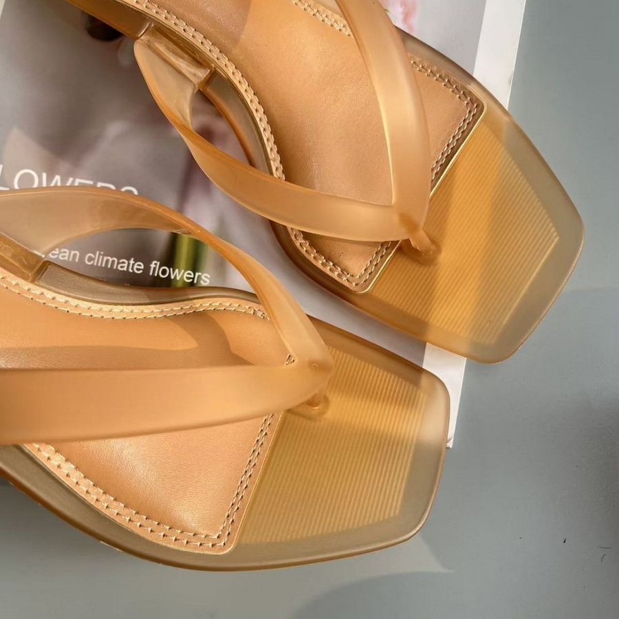 Koreanische Olivgrüne PVC-Zehe – Jelly Sandal Women Bewertung und Preis