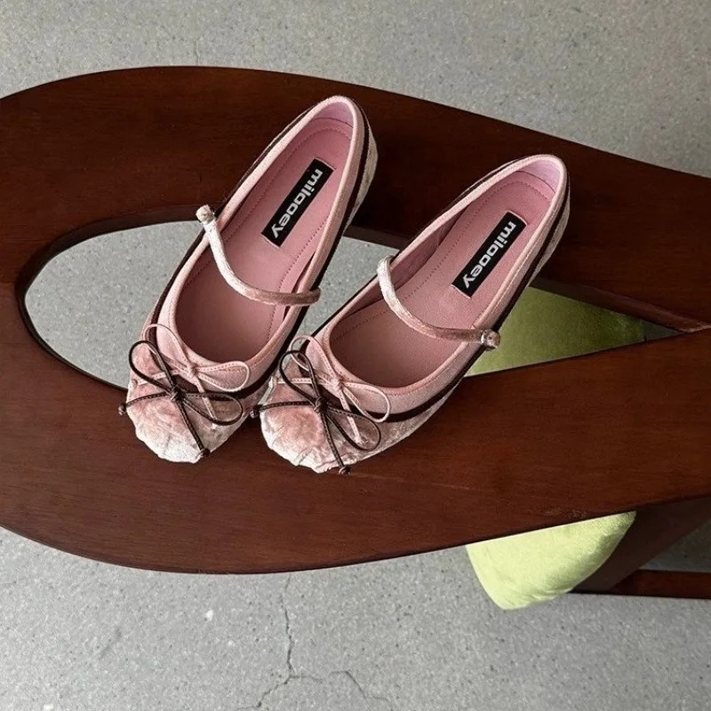 2026 Französische Ballerinas m – Women'S Shoes Round Toe Bewertung und Preis