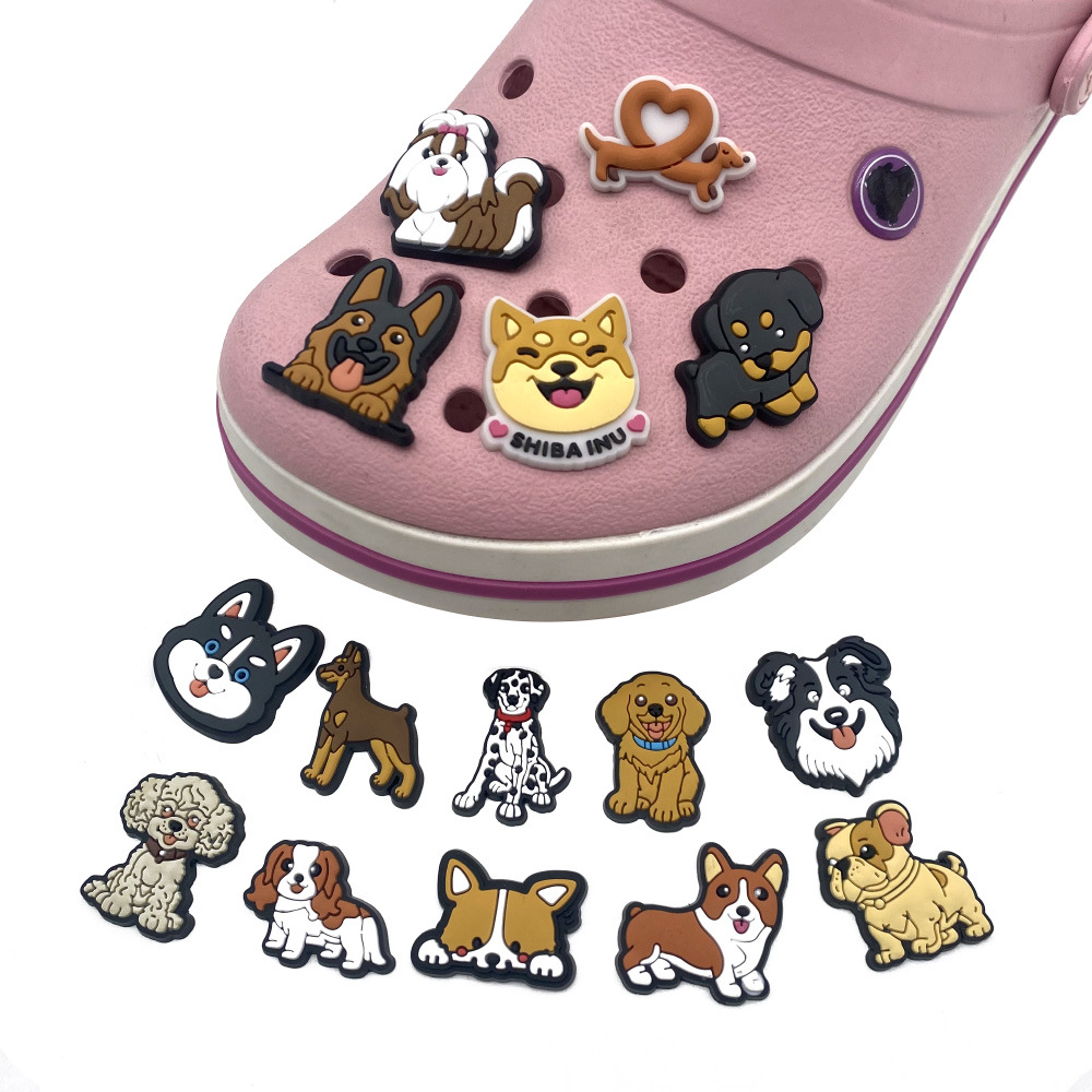 Tiere Hund Schuh Charms Pin fü – Croc Style Clog Bewertung und Preis