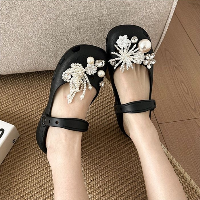 Elegante Perlen-Schleife Weich – Women Shoes Japanese Brand Bewertung und Preis