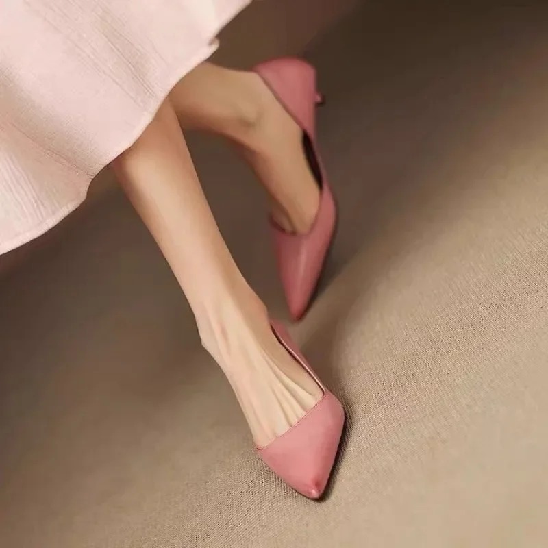 Damen-Stiletto-Absätze mit spi – Women Shoes With Heels Bewertung und Preis