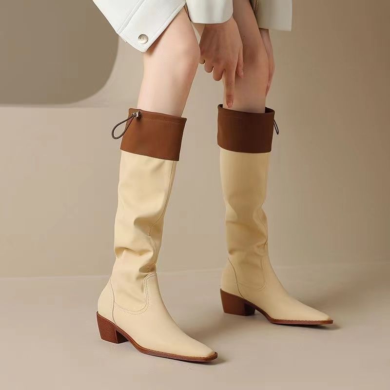 Aprikose, quadratische Zehenpa – Women Shoes Waterproof Bewertung und Preis