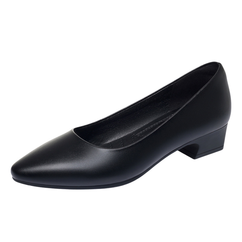 Elegante Damen-Softlederschuhe – Court Heel Pointed Bewertung und Preis