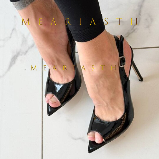 Lackleder-Sandalen mit schwarz – Women Shoes Japanese Brand Bewertung und Preis