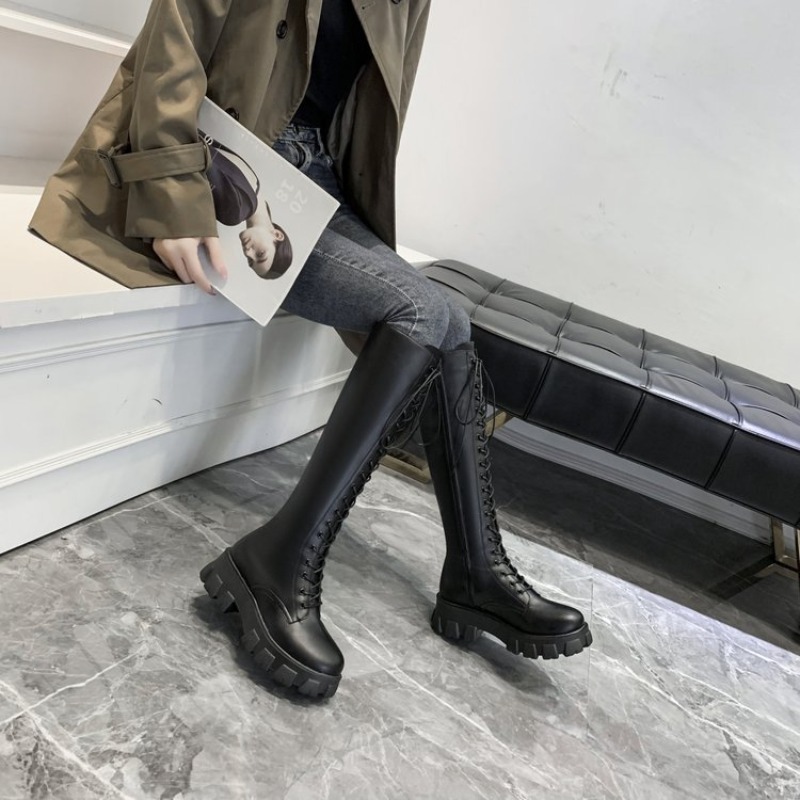 Damen-Kniehohe Stiefel mit Sch – Knee High Boots Women Bewertung und Preis