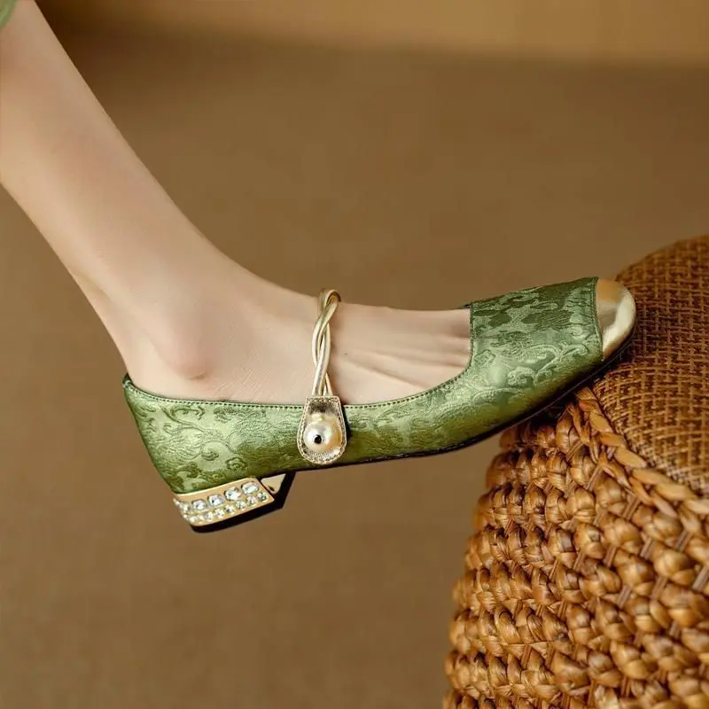 Damen-Pumps mit Blockabsatz, q – Women Shoes Japanese Brand Bewertung und Preis