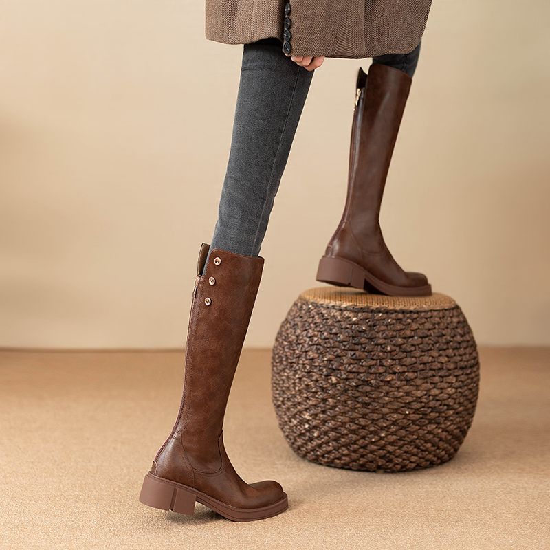 Herbst Winter Mittleren Absatz – Women Shoes Waterproof Bewertung und Preis